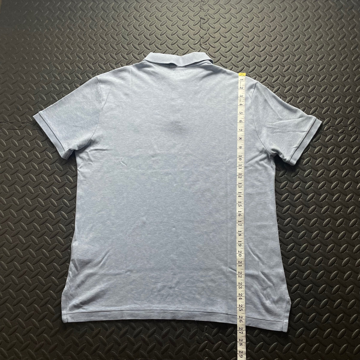 Ralph Lauren Light Blue Polo Shirt | Men’s Custom Slim Fit L / 3637