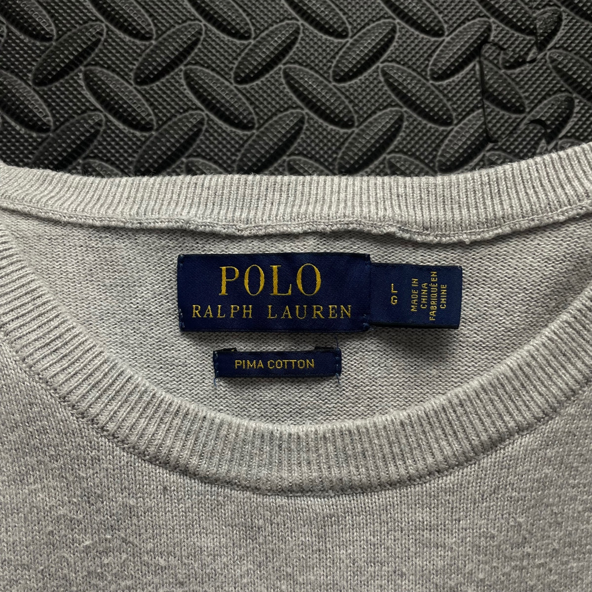 Ralph Lauren Grey Crewneck Jumper | Men’s Classic Fit L / 3779