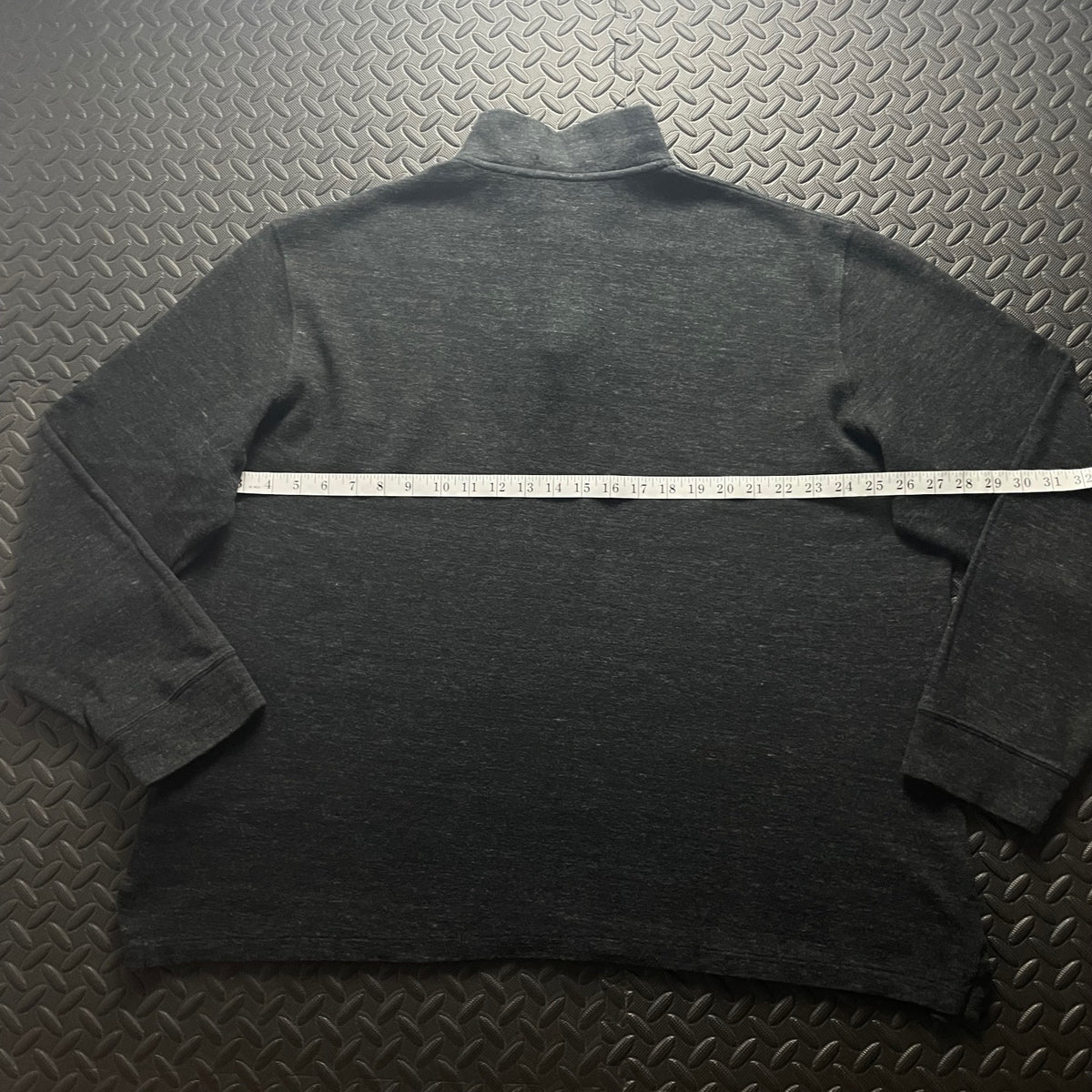 Ralph Lauren Charcoal Grey 1/4 Zip Jumper | Men’s Classic Fit XL / 3789