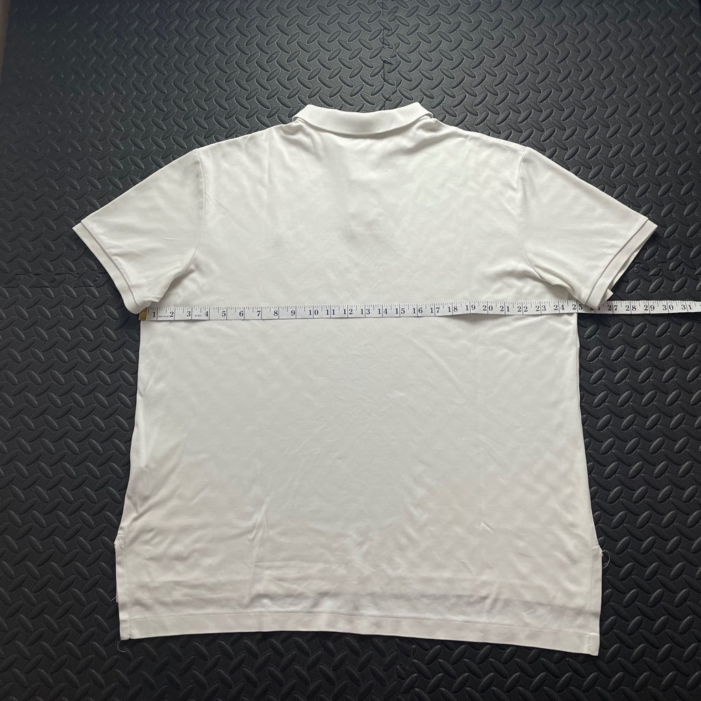 Ralph Lauren White Polo Shirt | Men’s Classic Fit XL / 3722