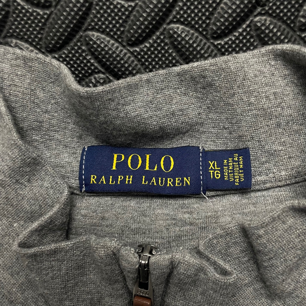 Ralph Lauren Grey 1/4 Zip Jumper | Mens Classic Fit XL / 3788