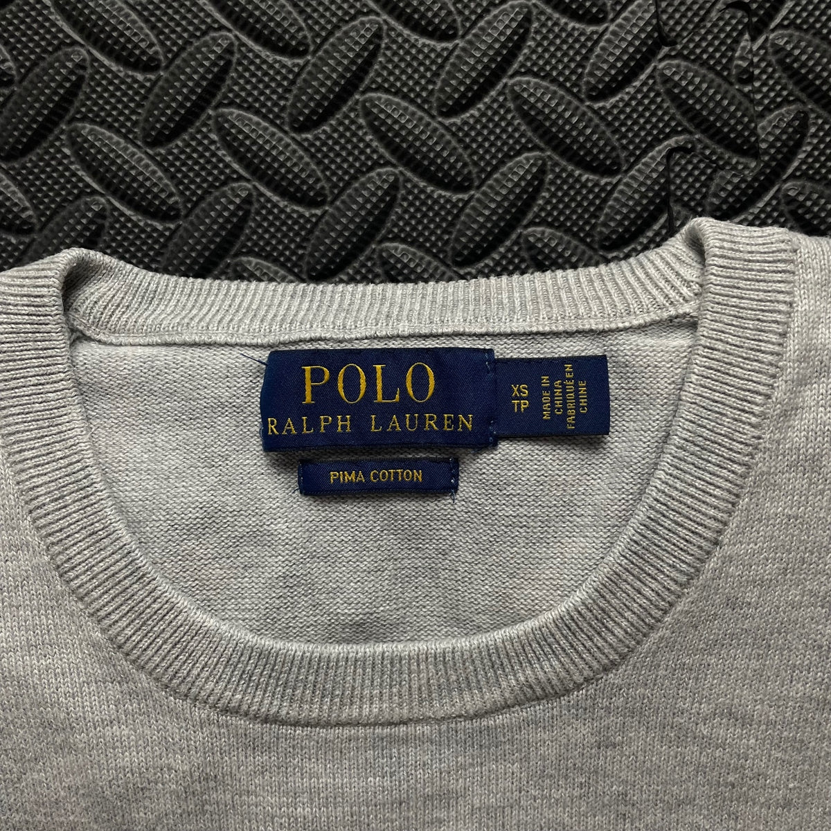 Ralph Lauren Grey Crewneck Jumper | Men’s Classic Fit XS / 3679