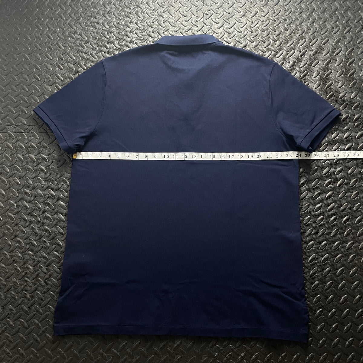 Ralph Lauren Navy 1/4 Zip Polo Shirt | Men’s Custom Slim Fit XL / 3797