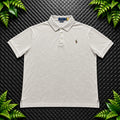 Ralph Lauren Cream Polo Shirt | Men’s Slim Fit XL / 3720