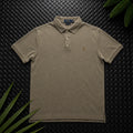 Ralph Lauren Brown Polo Shirt | Men’s Slim Fit L / 3416