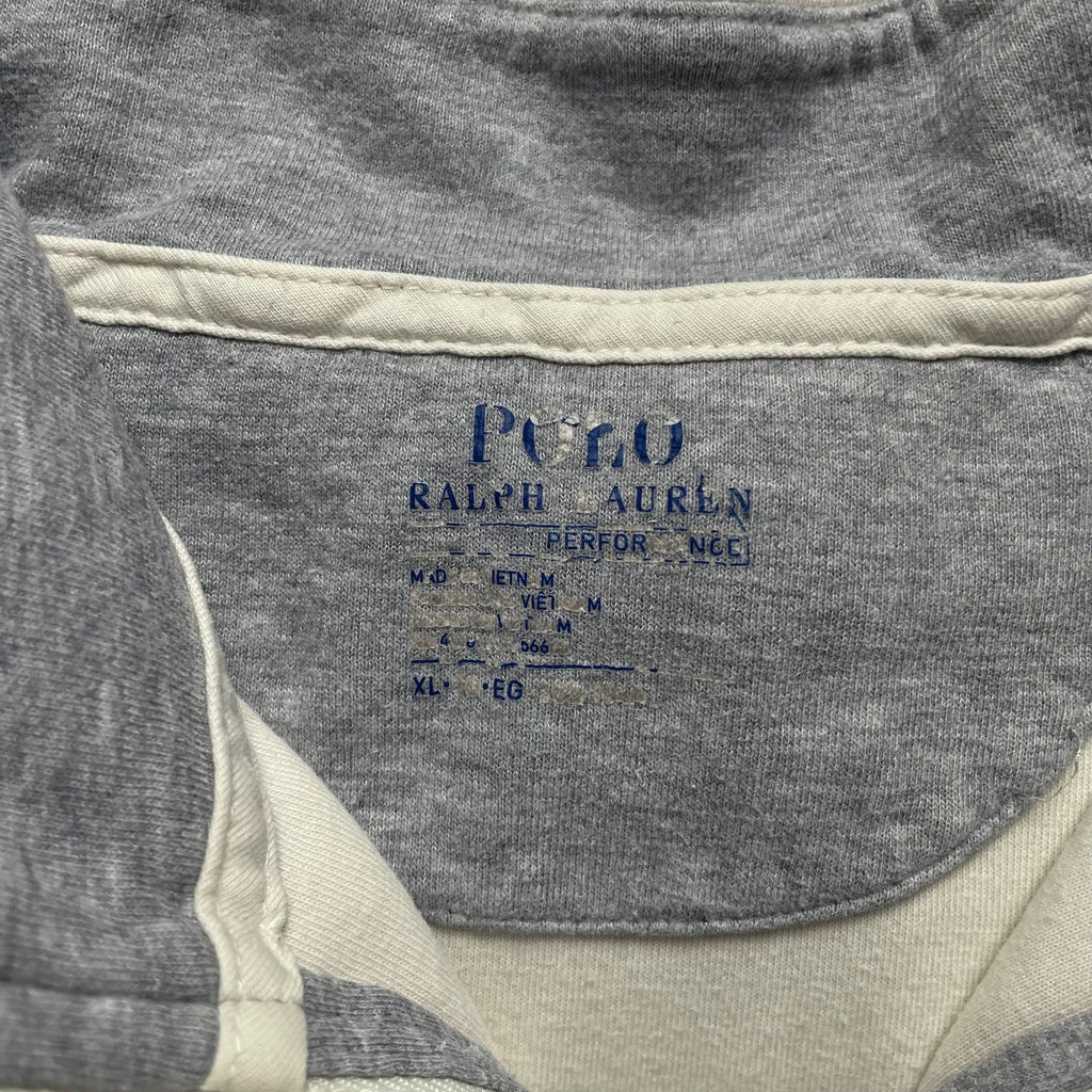 Ralph Lauren Cream 1/4 Zip Jumper | Men’s Classic Fit XL / 3743