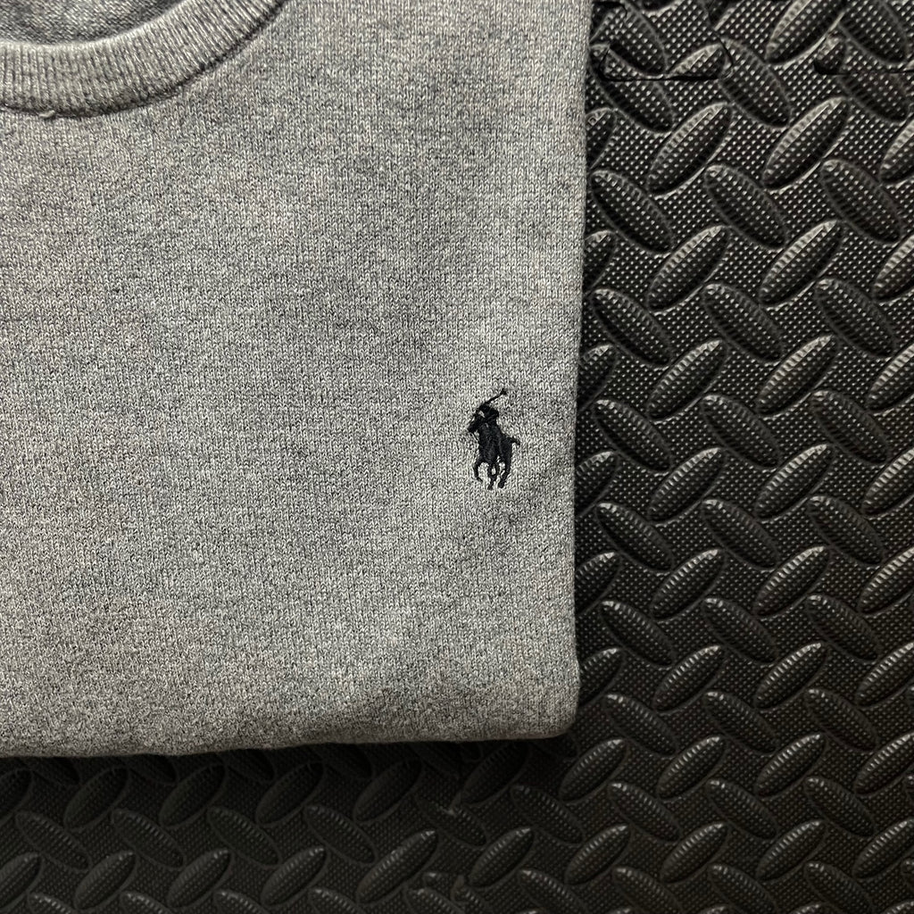 Ralph Lauren Grey Crewneck Jumper | Men’s Classic Fit S / 3684