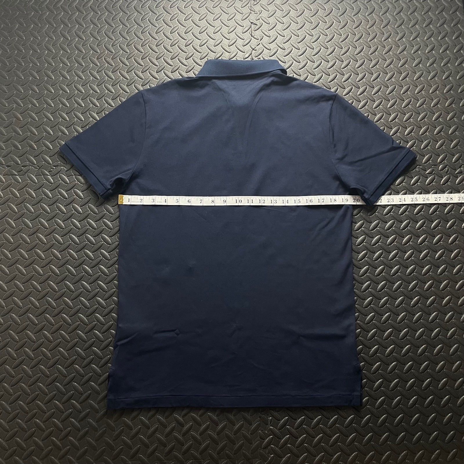 Ralph Lauren Navy 1/4 Zip Polo Shirt | Men’s Custom Slim Fit M / 3419