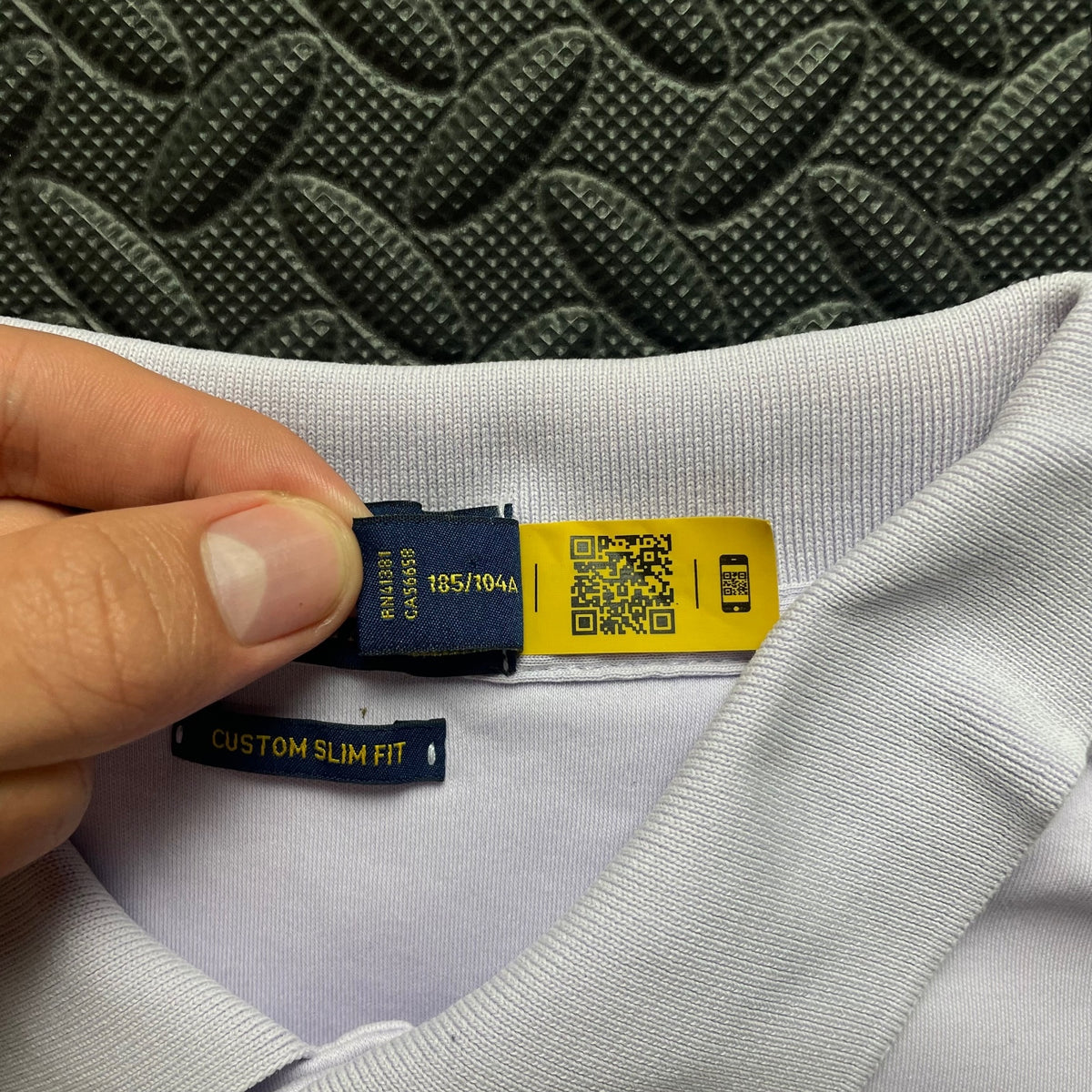 Ralph Lauren Lilac Polo Shirt | Men’s Custom Slim Fit XL / 3659