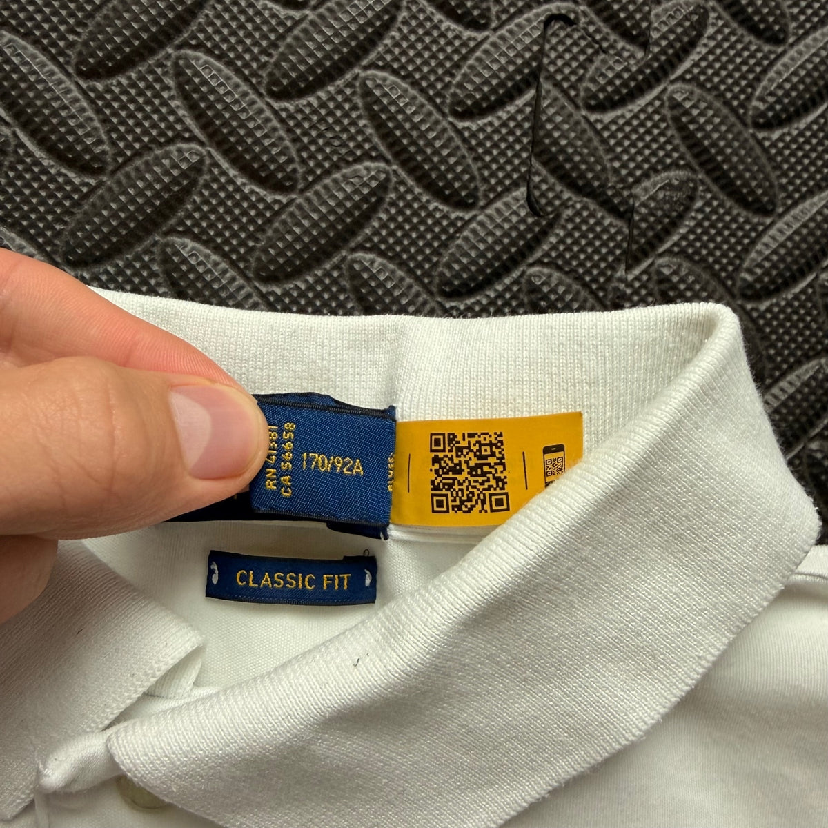Ralph Lauren White Polo Shirt | Men’s Classic Fit S / 3803