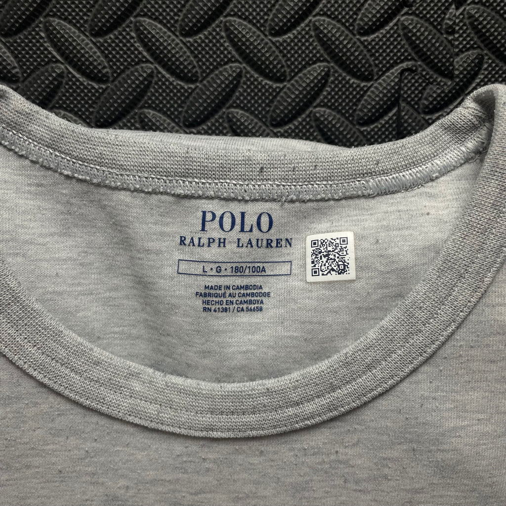 Ralph Lauren Grey Crewneck Sweatshirt | Men’s Classic Fit L / 3681