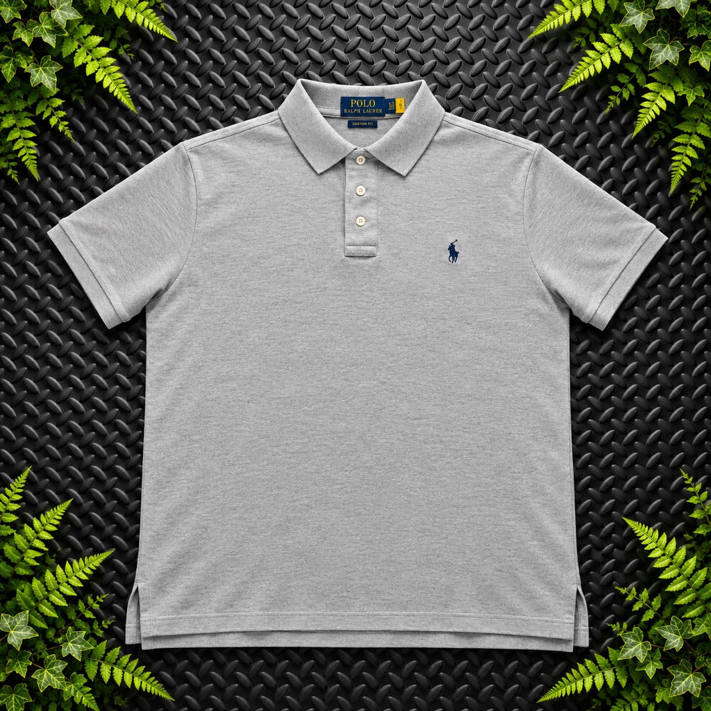 Ralph Lauren Grey Polo Shirt | Men’s Classic Fit XL / 3744