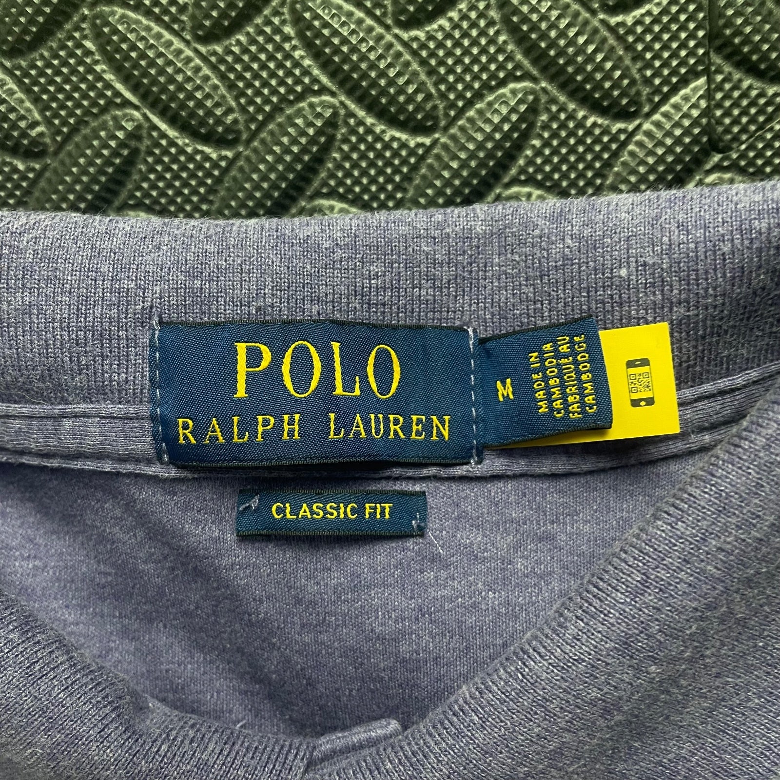 Ralph Lauren Purple Polo Shirt | Men’s Classic Fit M / 3395