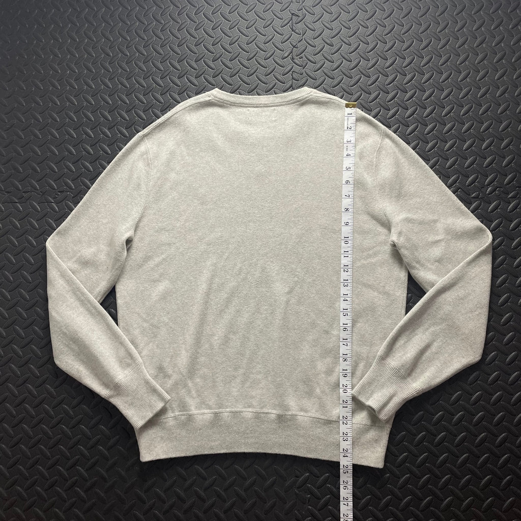 Ralph Lauren Cream Crewneck Jumper | Men’s Classic Fit S / 3770