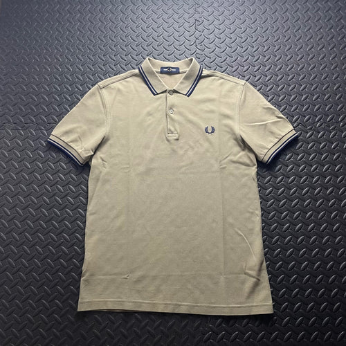 Fred Perry Beige Cream Polo Shirt | Men’s S / 3413