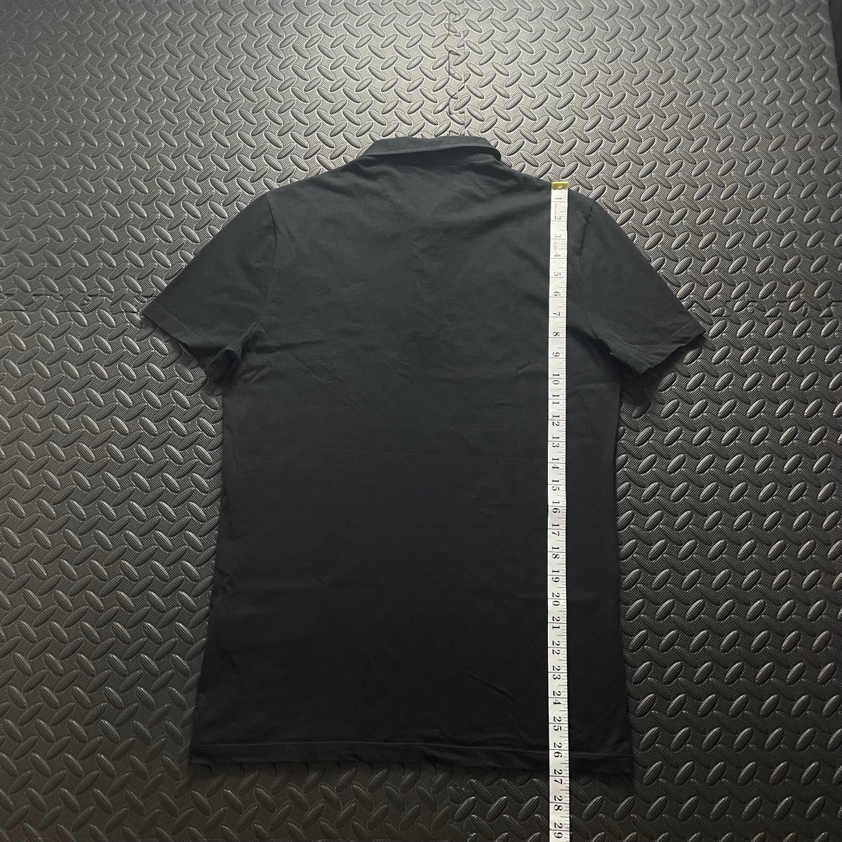 Versace Collection Black Polo Shirt | Men’s S / 3407
