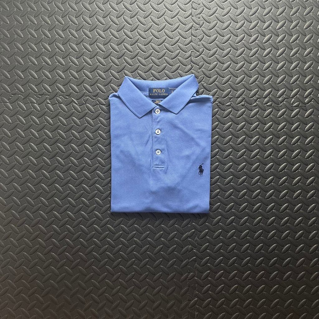 Ralph Lauren Blue Polo Shirt | Men’s Slim Fit S / 3403