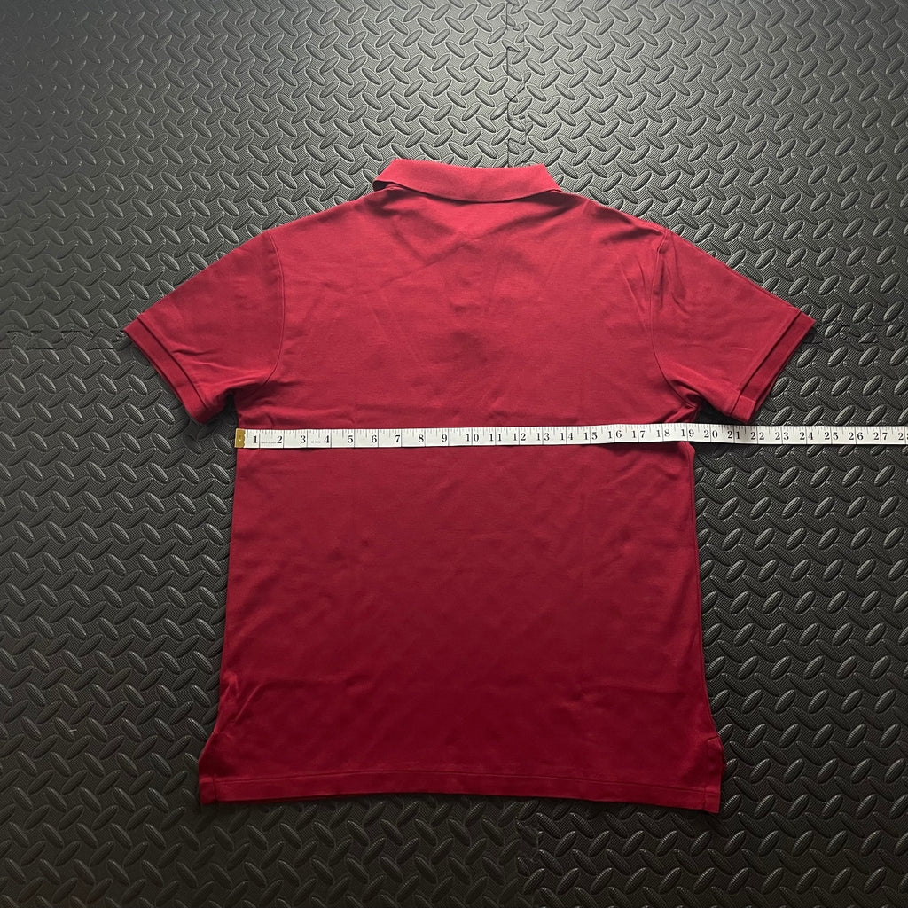 Ralph Lauren Red Polo Shirt | Men’s Slim Fit L / 3649