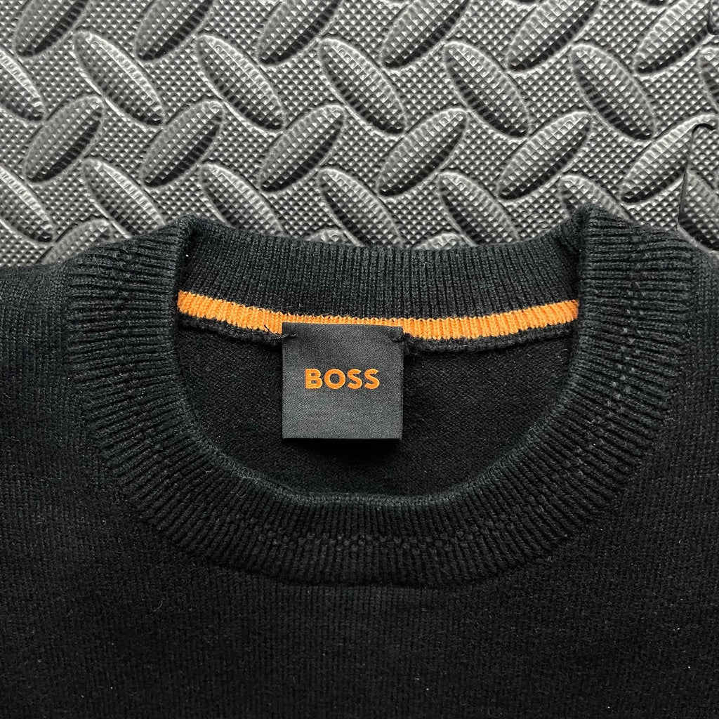 Hugo Boss Black Crewneck Jumper | Men’s Classic Fit S / 3683