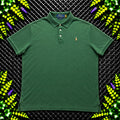 Ralph Lauren Dark Green Polo Shirt | Men’s Classic Fit XXL / 3825