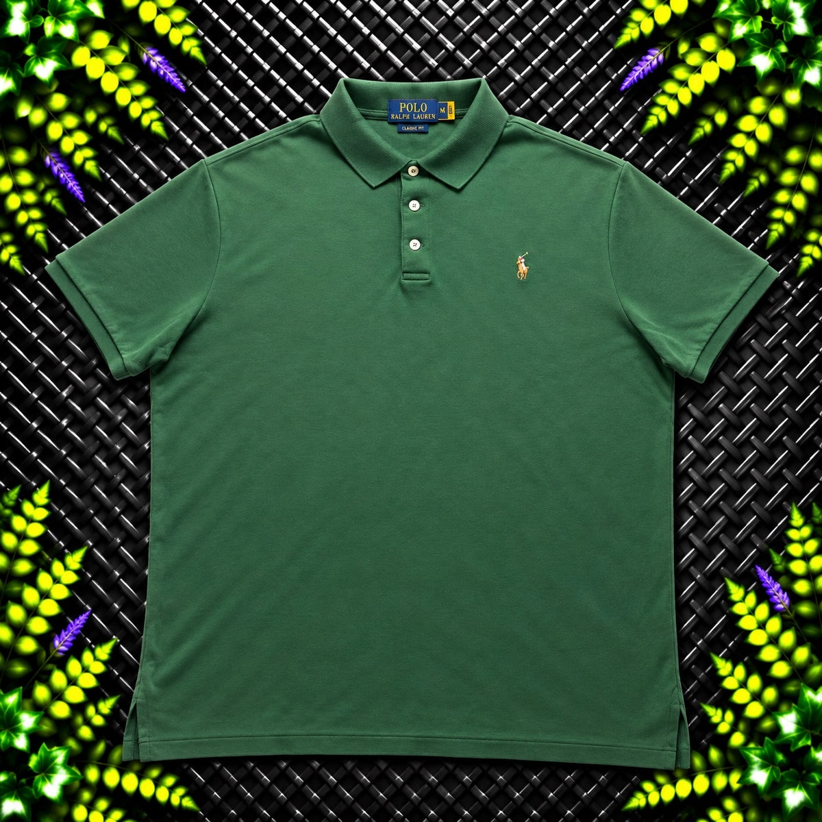 Ralph Lauren Dark Green Polo Shirt | Men’s Classic Fit XXL / 3825