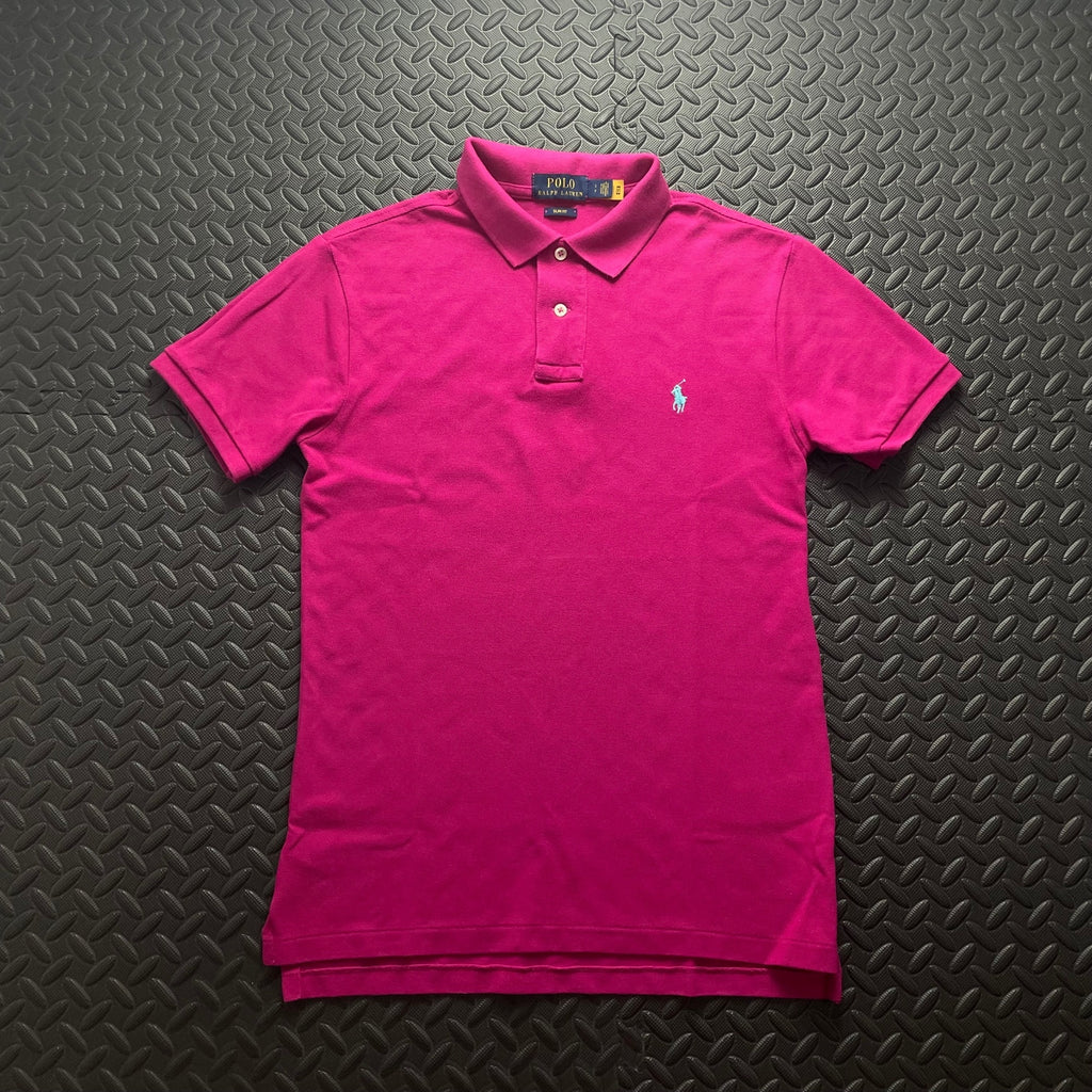 Ralph Lauren Pink Polo Shirt | Men’s Slim Fit S / 3438