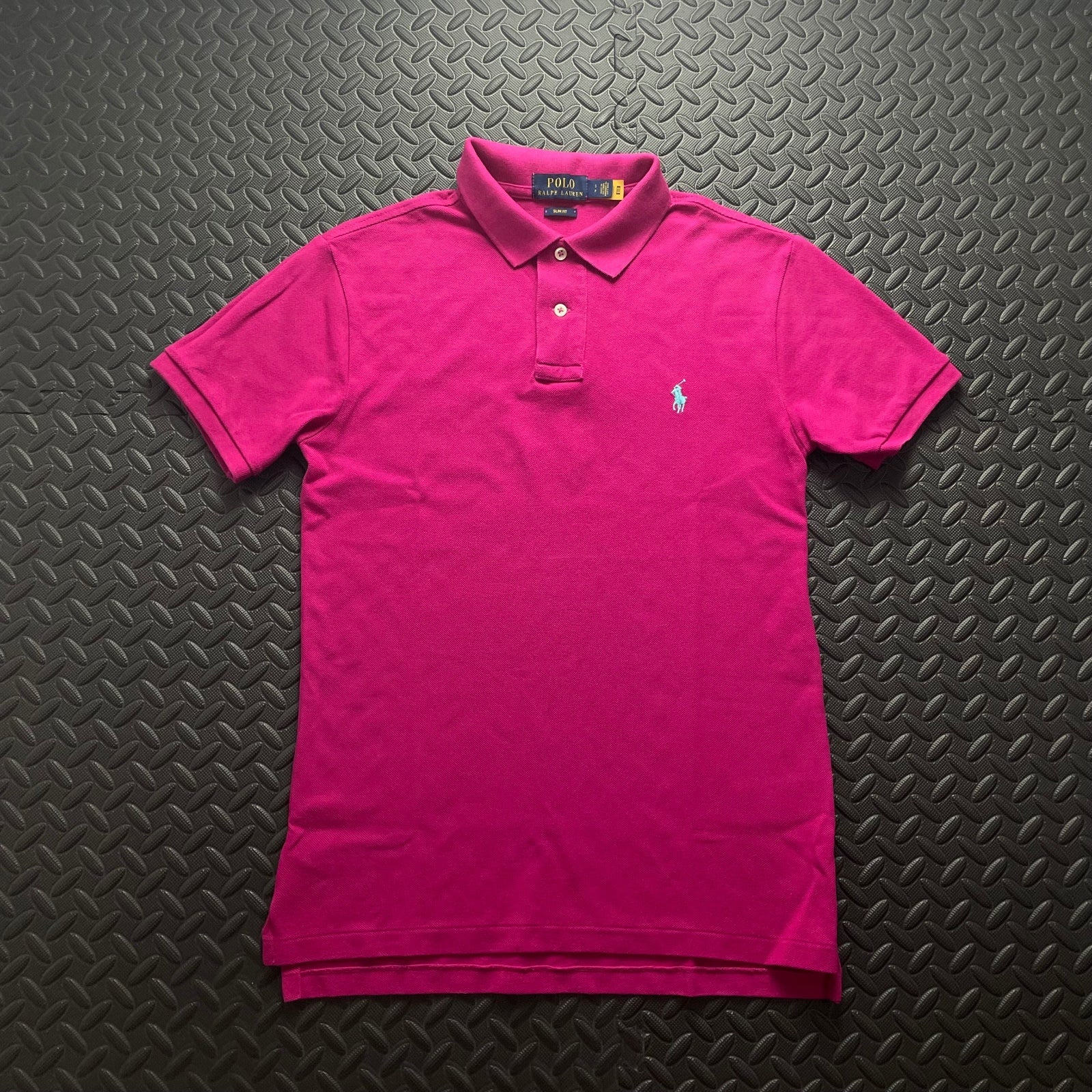 Ralph Lauren Pink Polo Shirt | Men’s Slim Fit S / 3438