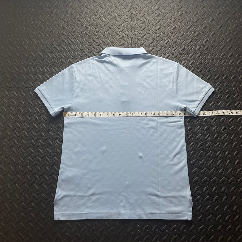 Ralph Lauren Light Blue Polo Shirt | Men’s Slim Fit M / 3399