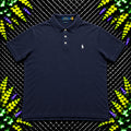 Ralph Lauren Navy Polo Shirt | Men’s Custom Slim Fit XL / 3812