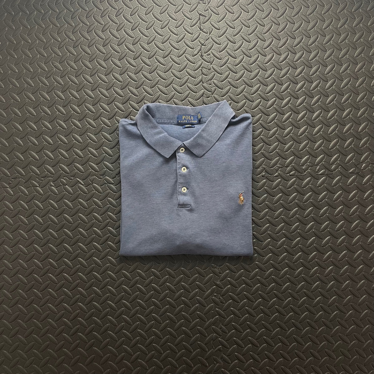 Ralph Lauren Blue Polo Shirt | Men’s Slim Fit XXL