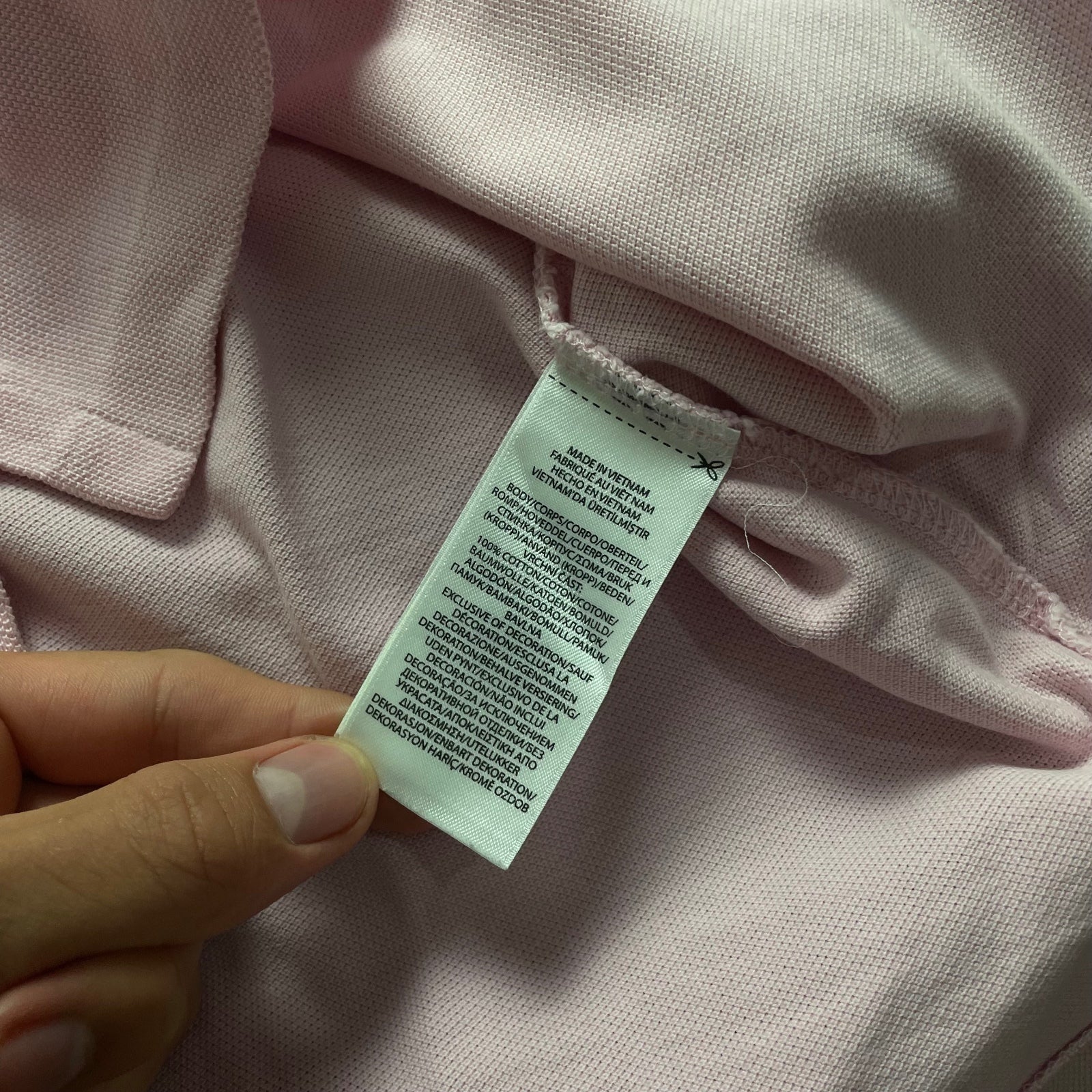 Ralph Lauren Rose Pink Polo Shirt | Men’s Custom Slim Fit M / 3439