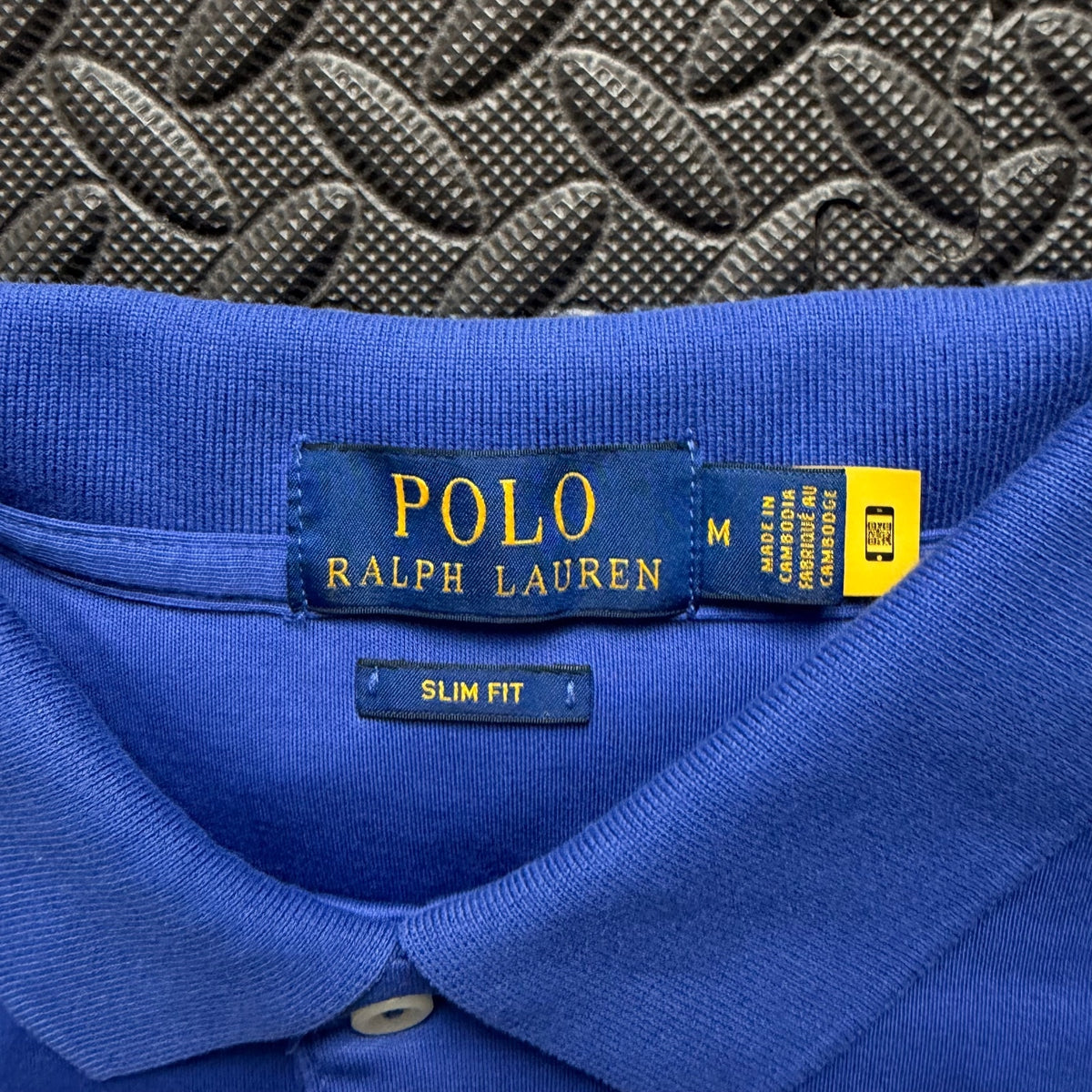 Ralph Lauren Blue Polo Shirt | Men’s Slim Fit M / 3835