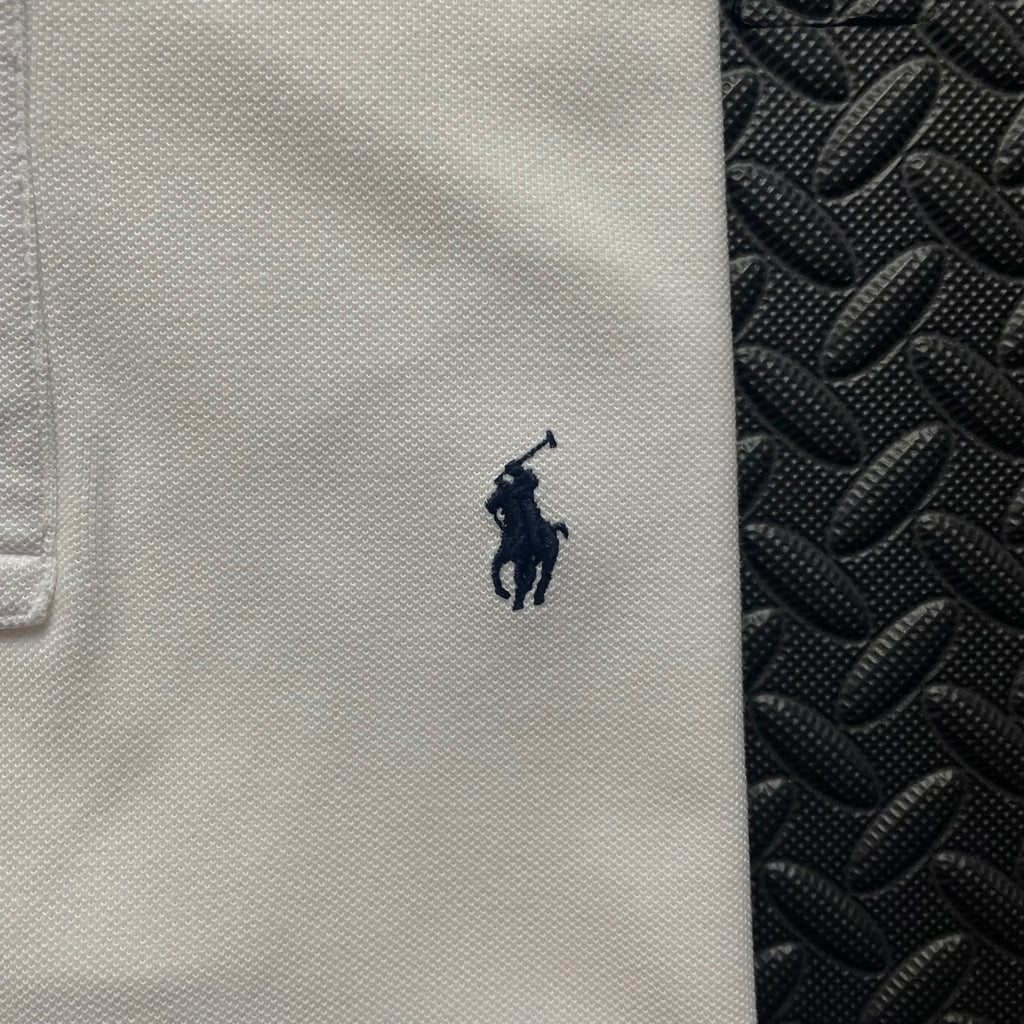 Ralph Lauren White Polo Shirt | Men’s Classic Fit M / 3645
