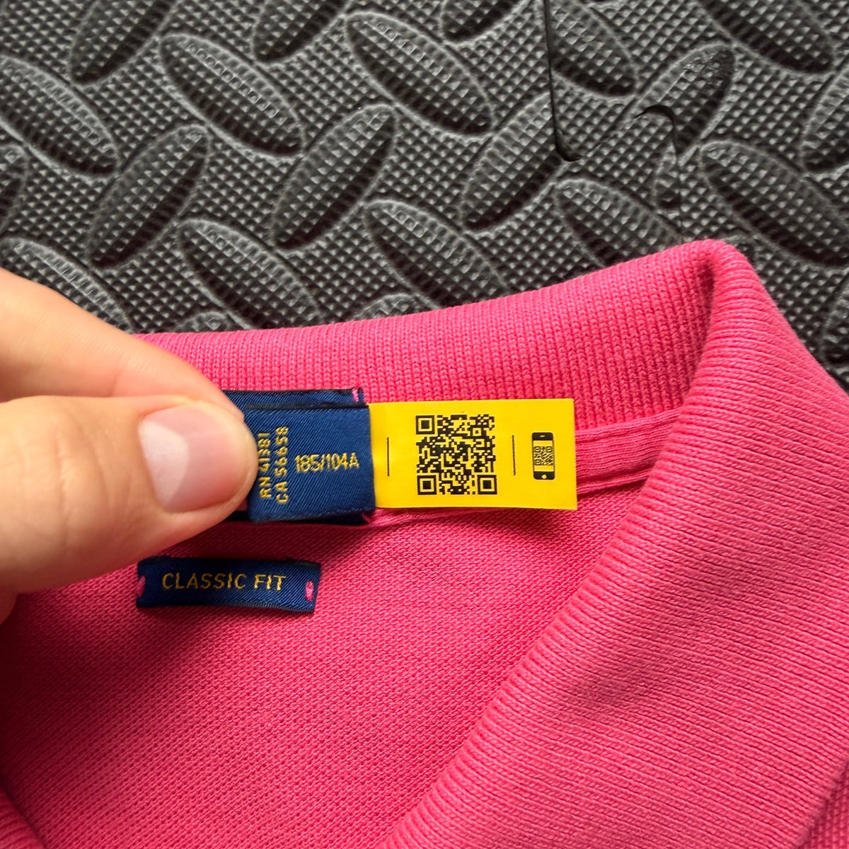 Ralph Lauren Pink Polo Shirt | Men’s Classic Fit XL / 3817