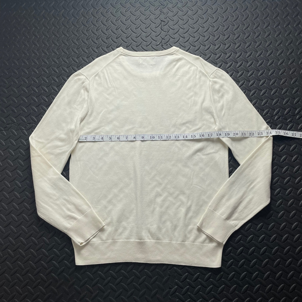 Ralph Lauren Cream Crewneck Jumper | Men’s Slim Fit S / 3767