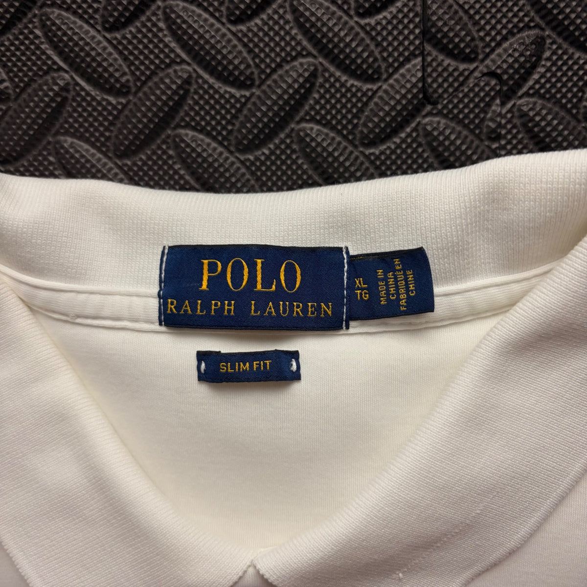 Ralph Lauren White Polo Shirt | Men’s Slim Fit XL / 3831