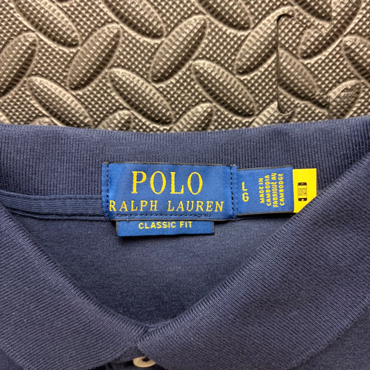 Ralph Lauren Navy Polo Shirt | Men’s Classic Fit L / 3848