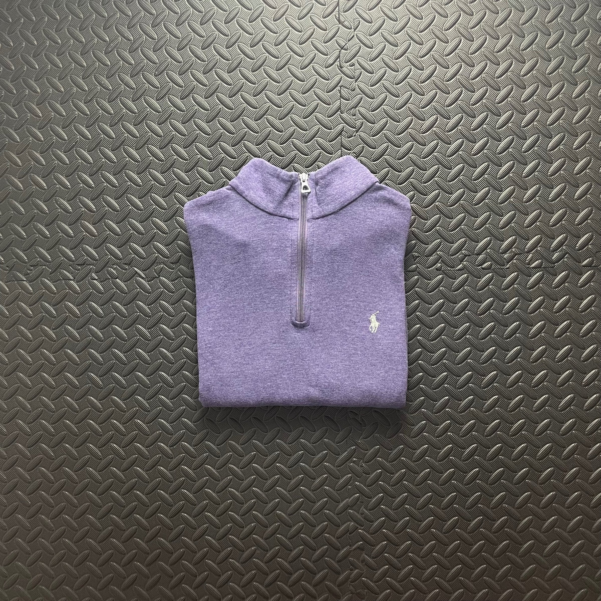Ralph Lauren Lilac Purple 1/4 Zip Jumper | Men’s Classic Fit S / 3771