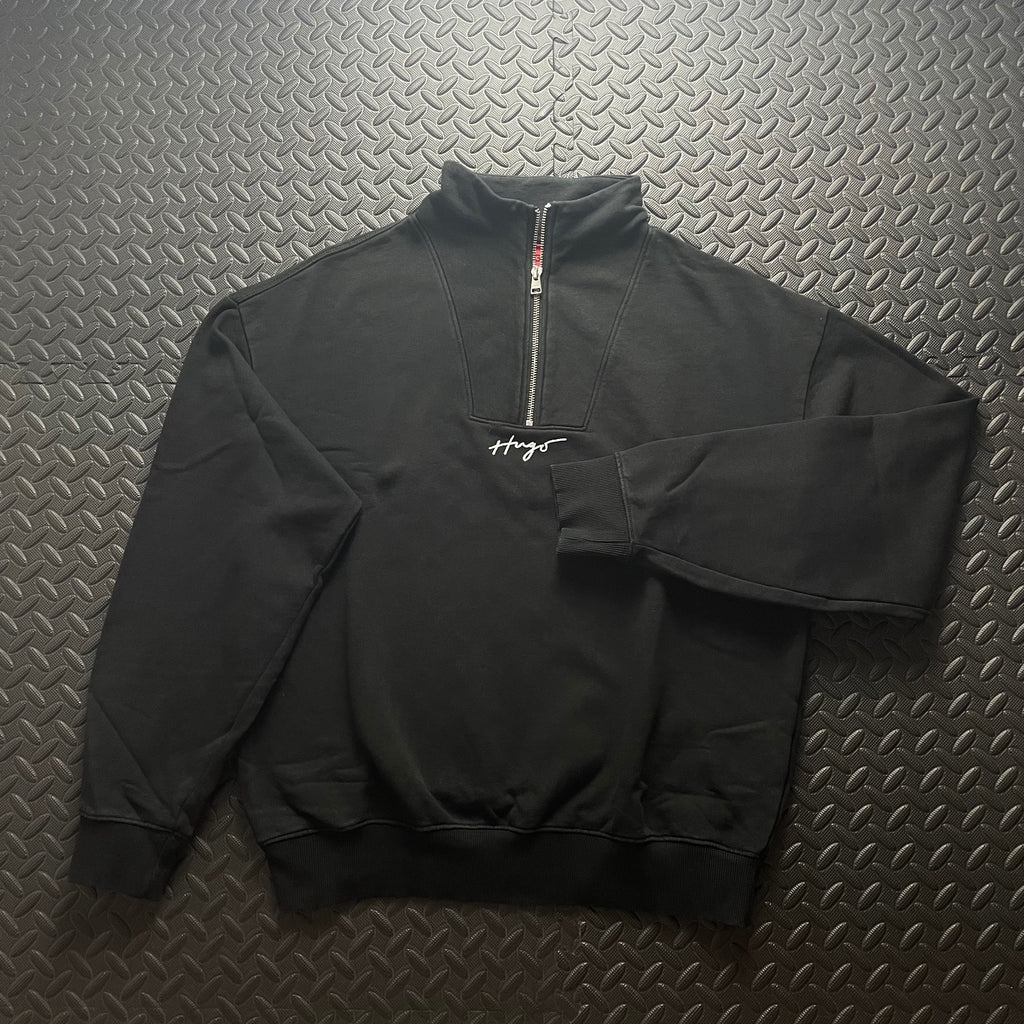 Hugo Boss Black 1/4 Zip Sweatshirt | Mens Classic Fit S / 3691