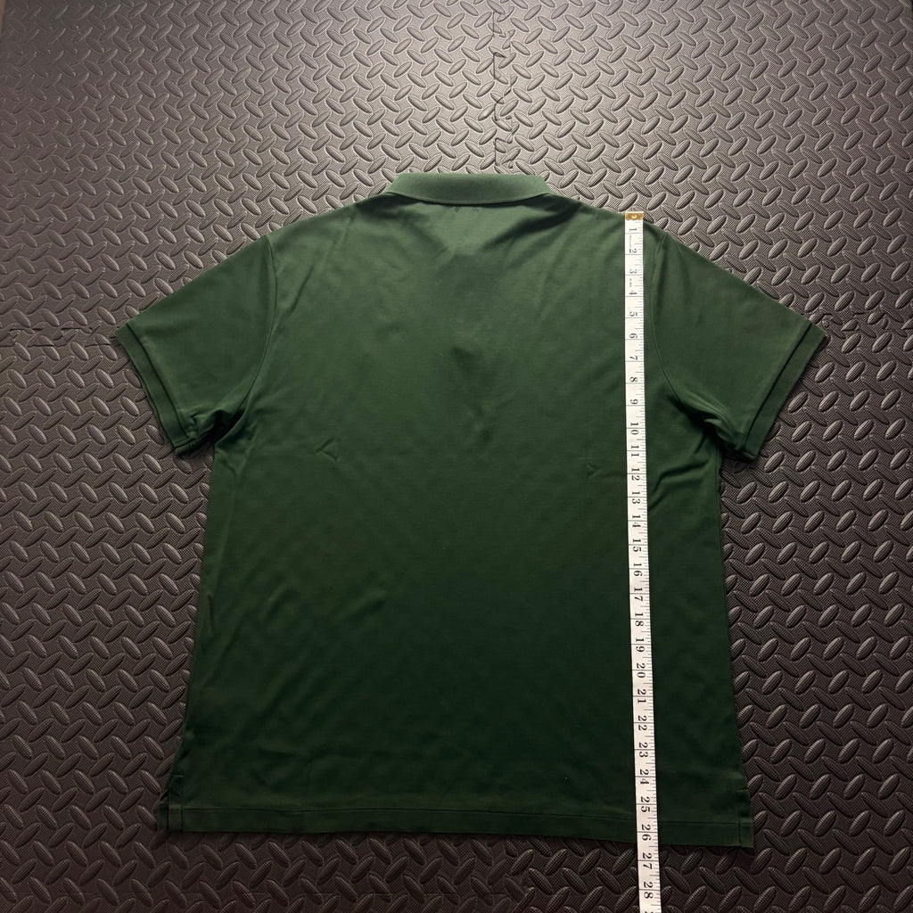 Ralph Lauren Dark Green Polo Shirt | Men’s Slim Fit XL / 3814