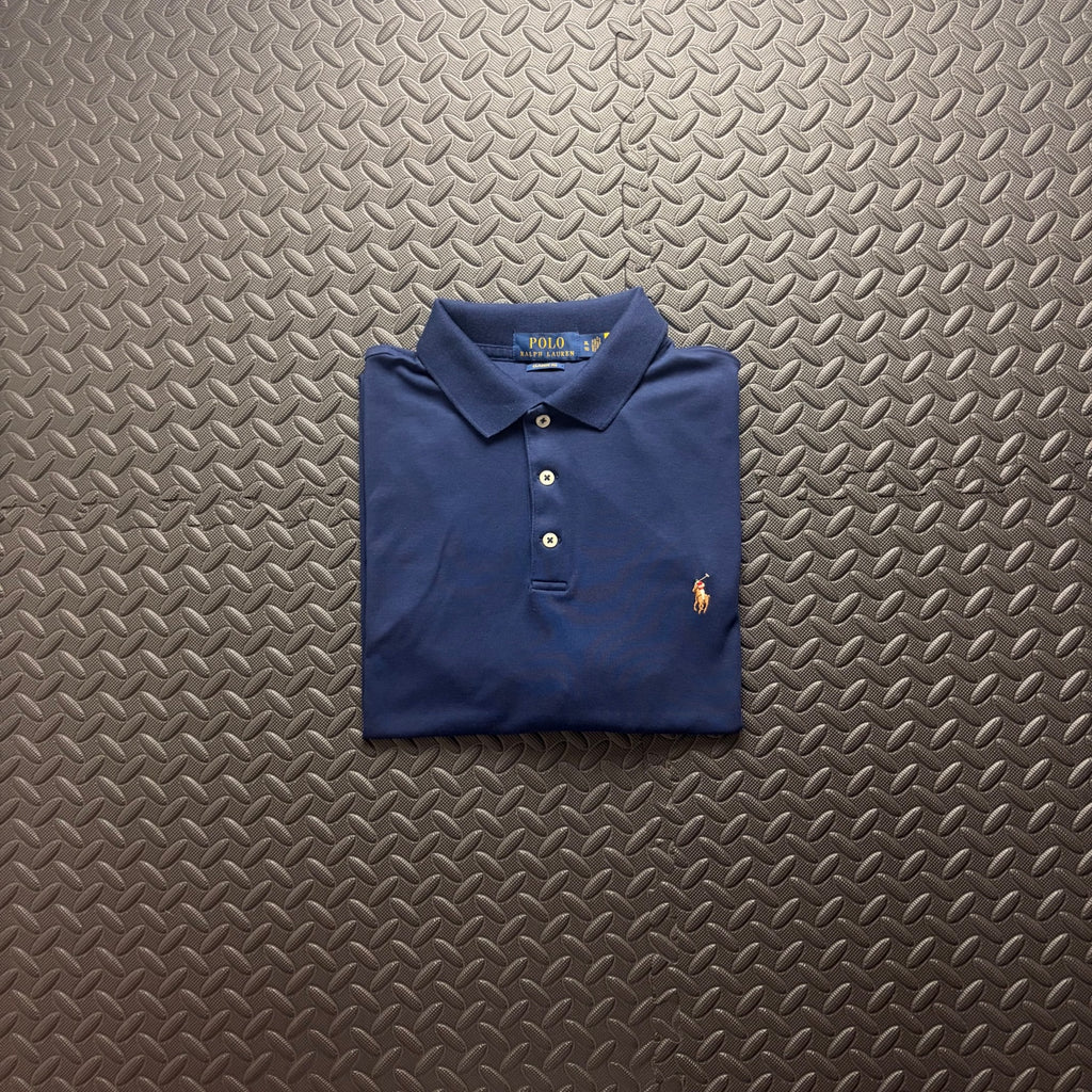 Ralph Lauren Navy Polo Shirt | Men’s Classic Fit XL / 3829