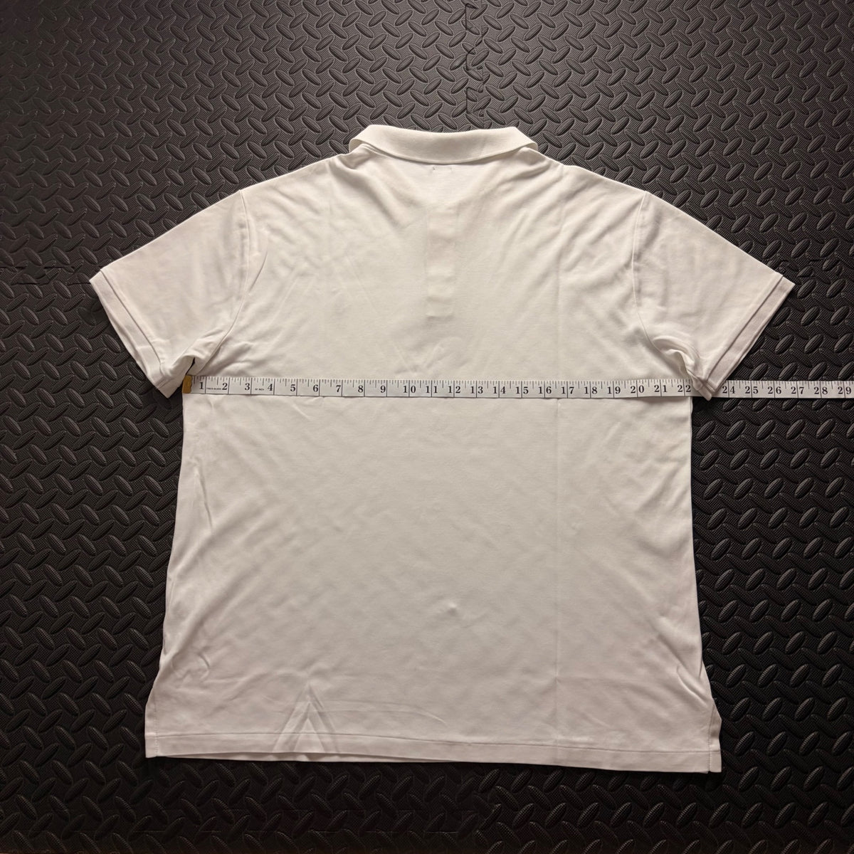 Ralph Lauren White Polo Shirt | Men’s Slim Fit XL / 3831