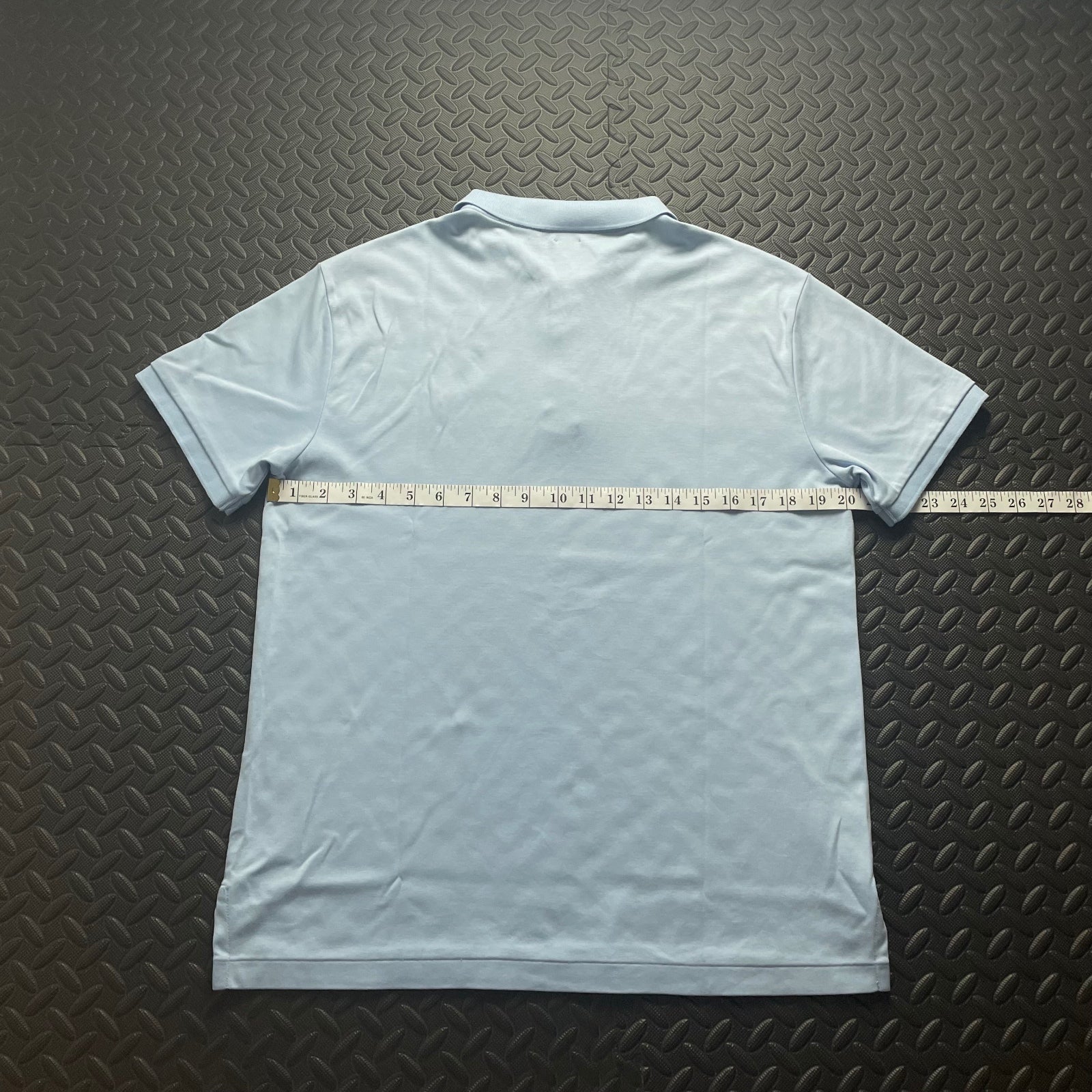 Ralph Lauren Light Blue Polo Shirt | Men’s Slim Fit L / 3398