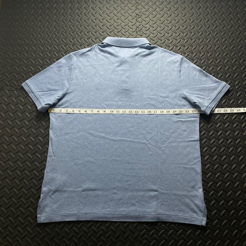 Ralph Lauren Light Blue Polo Shirt | Men’s Classic Fit L / 3618