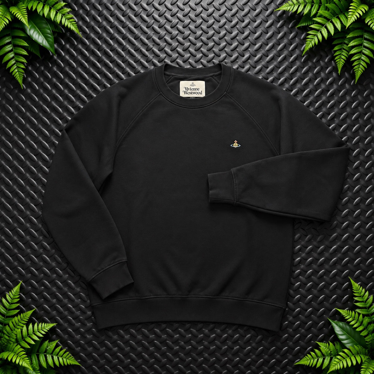 Vivienne Westwood Black Crewneck Sweatshirt | Men’s Slim Fit S / 3688