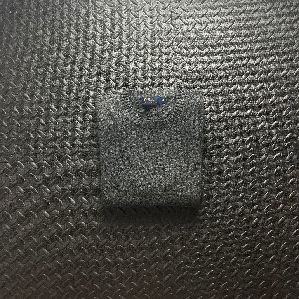 Ralph Lauren Grey Crewneck Jumper | Men’s Classic Fit M / 3682