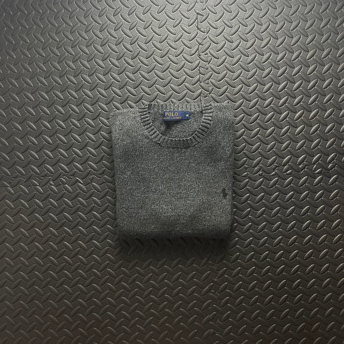 Ralph Lauren Grey Crewneck Jumper | Men’s Classic Fit M / 3682