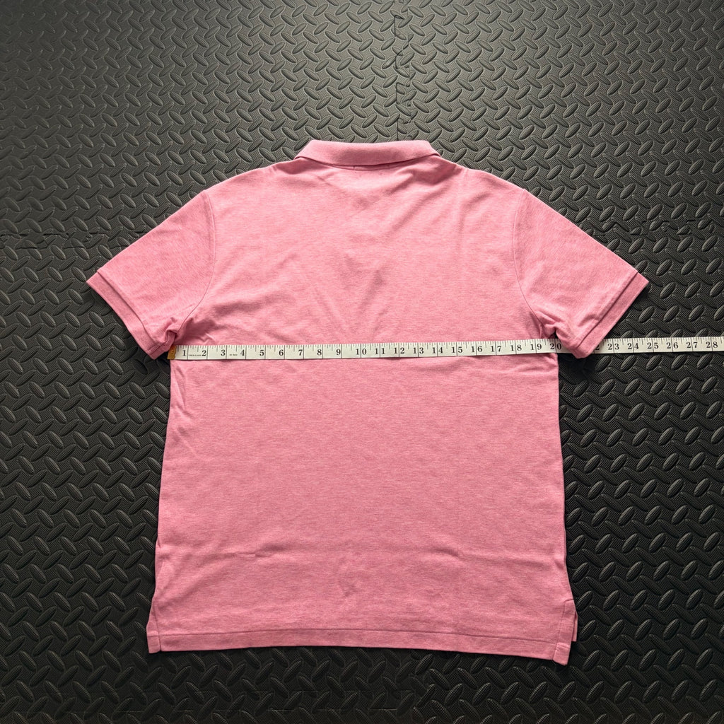 Ralph Lauren Rose Pink Polo Shirt | Men’s Custom Slim Fit M / 3840