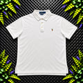 Ralph Lauren White Polo Shirt | Men’s Slim Fit M / 3838
