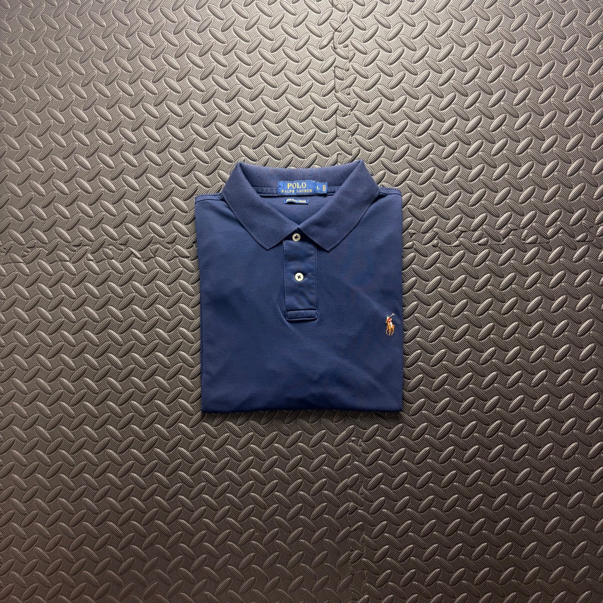 Ralph Lauren Navy Polo Shirt | Men’s Classic Fit L / 3850